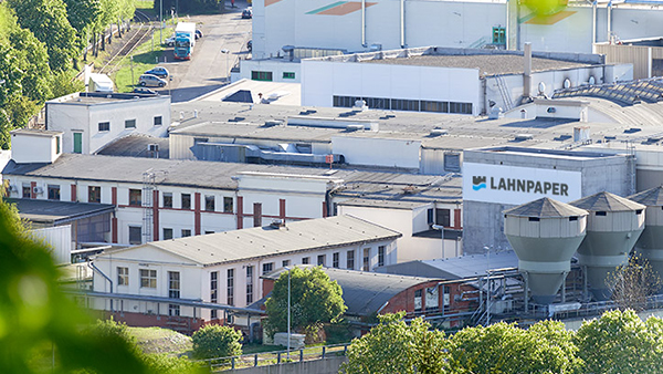 Lahnpaper Papierfabrik in Lahnstein
